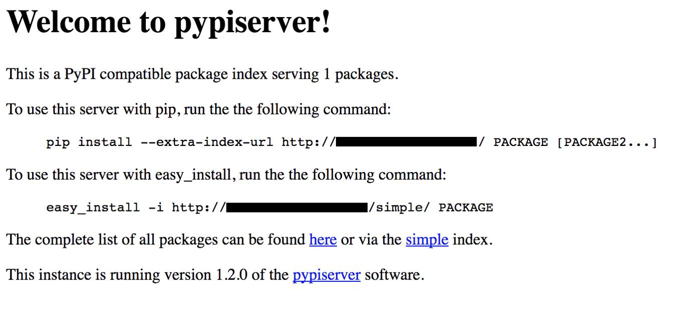 pypiserver_home pypiserver_home