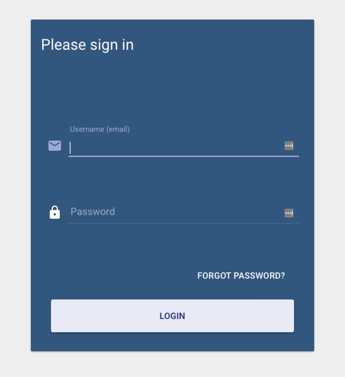 ThingsBoard Login